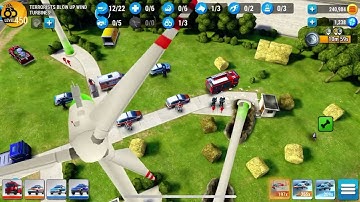 EMERGENCY HQ: "Terrorists blow up Wind Turbines!"