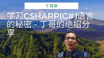 学习CSHARP(C#)语言的秘密 - 丁哥的绝招分享