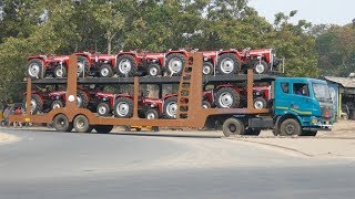 Big Tractor carrier trucks - Mahindra Blazo [4K]