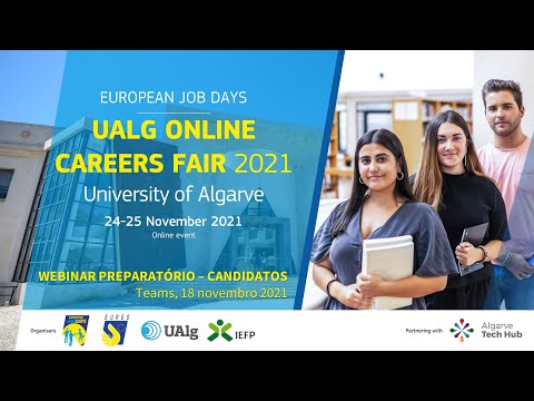 UAlg Online Careers Fair - webinar de preparação para candidatos