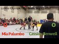 Cassidy Benwell (MD) vs. Mia Palumbo (IL- #1 ranked)