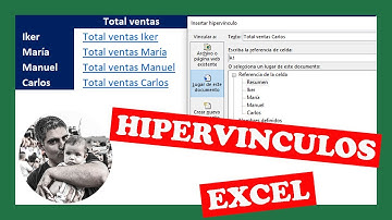 HIPERVÍNCULOS a otra HOJA de Excel de forma automática ✔ - Curso de Excel Intermedio
