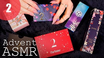 ASMR Advent Calendar 2022 Day 2 (🎧 soft spoken, tapping, scratching, swatching)
