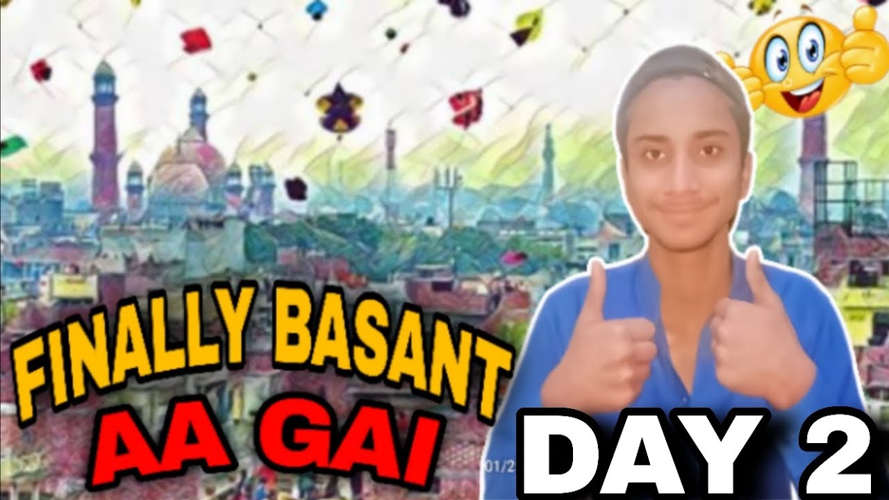 Basant ka Day 2 || Ali ke Ustad g ki chat pr basant mnai || 