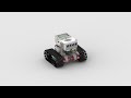 Simple Tracked Vehicle Build Instructions for Lego Mindstorms EV3 Education Core Set