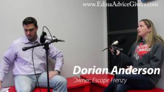 Ep 10: Dorian Anderson from Escape-Frenzy, Edina, MN