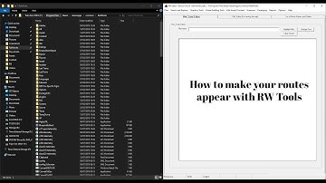 Train Simulator 2019 Tutorial: How to make your routes show up on RWTools