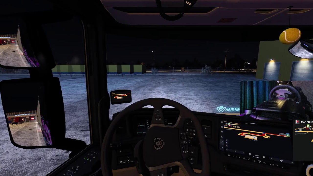 ETS2 Live enjoy trucking /W Logitech G29 + H Shifter