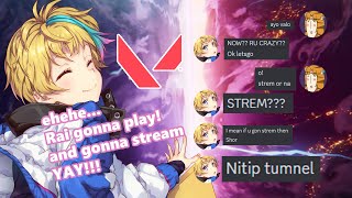【 Valorant】Rai Galilei's: " Been a while.. time to PEW!! "【NIJISANJI】