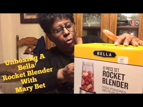 BELLA 12 Piece Rocket Blender 