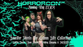 Horrorcon UK Sunday Vlog! Meeting The Grimm Life Collective! Wedding Shopping \& SO MUCH MORE!