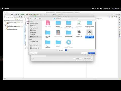 Create selenium project and import Jar file on Mac/windows