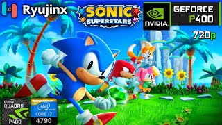 Sonic Superstars | EMU-Ryujinx | on Nvidia Quadro P400 2GB + i7 4790 + 16GB RAM | Test 2025