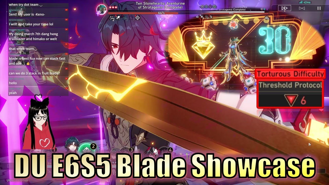 Awesome E6S5 Blade 刃 Divergent Universe Threshold Protocol 6 feat Fu ...