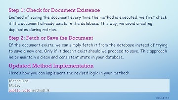 Preventing Data Persistence on Retry Failure Calls with Spring Retry