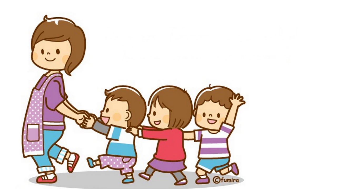 Няня картинка для детей на прозрачном фоне