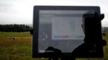 3D Robotics Iris+ Drone Deploy flight with Loading Mission, Takeoff and Landing