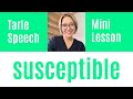 How to Pronounce SUSCEPTIBLE - #SHORTS Quick English Pronunciation Mini Lesson