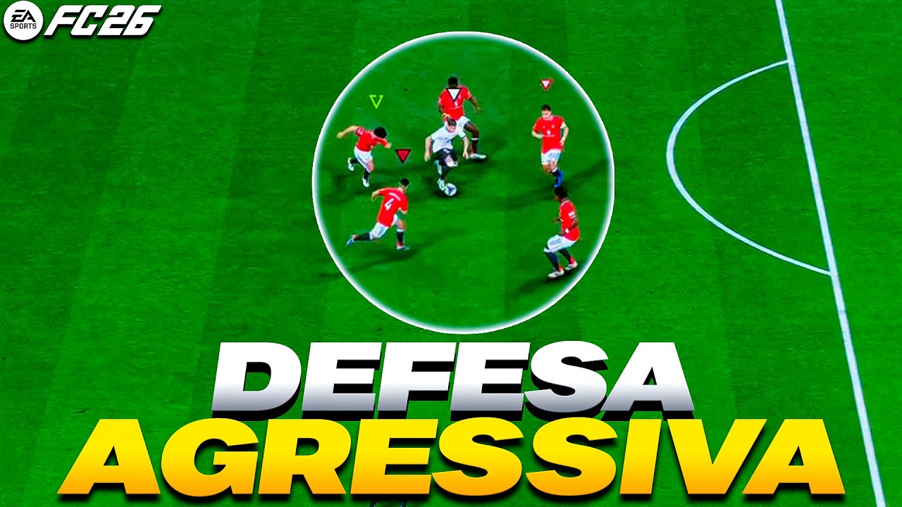 Roube a Bola SEMPRE! O Segredo para Defender Agressivamente no EA FC 26⭐