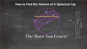 How to Find the Volume of a Spherical Cap