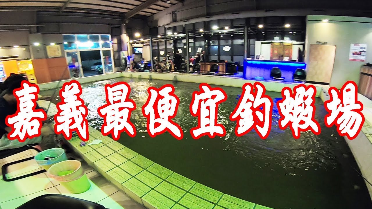 嘉義最便宜釣蝦場最便宜滷肉飯15元大飯店全家釣蝦休閒廣場 Leo利歐 Youtube