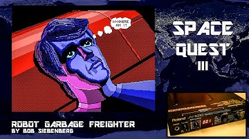 Space Quest III (1989) MIDI soundtrack on pro Roland synth