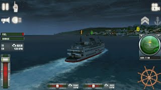 SHIP SIM 2019 | FERRY BOAT | CROSS NEAR BIG SHIP screenshot 5