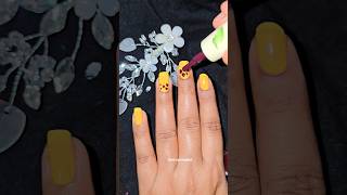 pretty yellow nailart #simplenails #nailart #naildesign #youtubeshorts #shorts #youtube #ytshorts