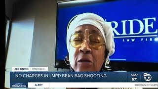 No charges for La Mesa officer in bean bag shooting