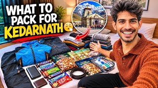 Packing For Kedarnath?😳🔥| Don’t Make This Mistake!