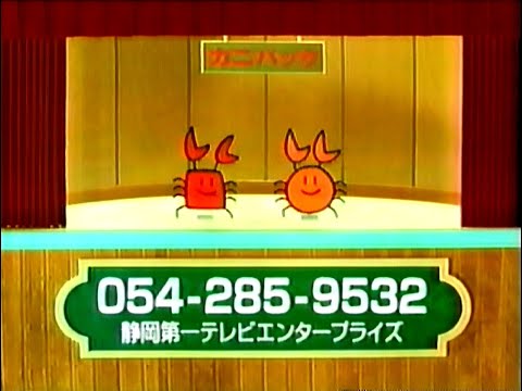 【静岡ローカルCM】  SDTエンタープライズ  カニパック（1994年）