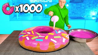 I Made A Giant 250-Pound Donut by VANZAI