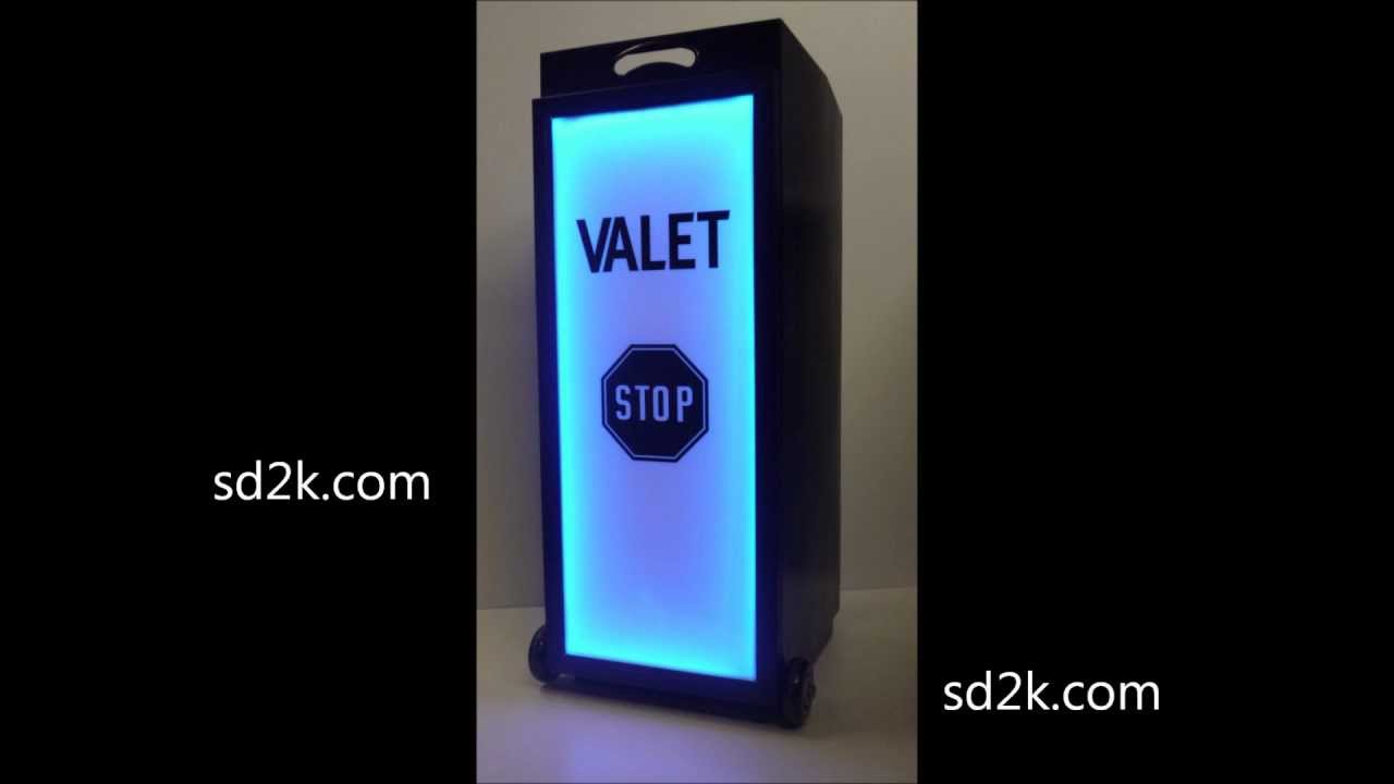 Smart Valet Podium With Led Light Video.wmv YouTube