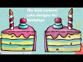 The best cartoon cake designs for birt.ay  1st birt.ay comics cake designs how to make 