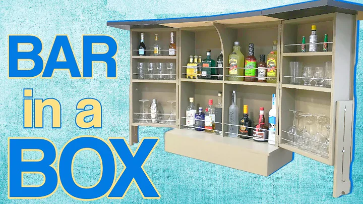 Build A Mobile Bar | DIY Bar In A Box