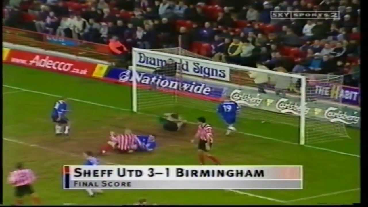 10-02-2001 Sheffield United 3 Birmingham City 1