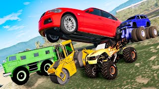 Giant Machines Fight #2 - Beamng drive