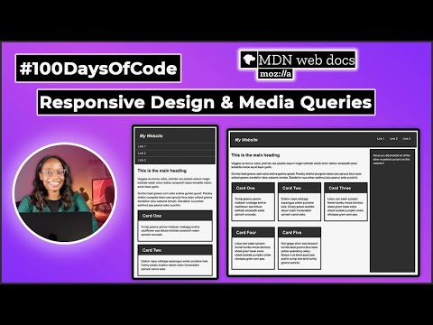 CSS Layout Review, Responsive Design on MDN