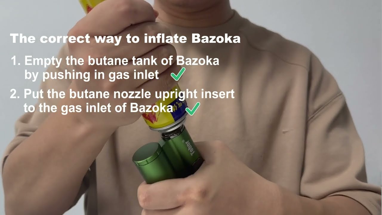 How to Refill Butane into the Bazoka Electric Dab Rig