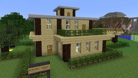 Tekkit Lite - Modern house and server tour