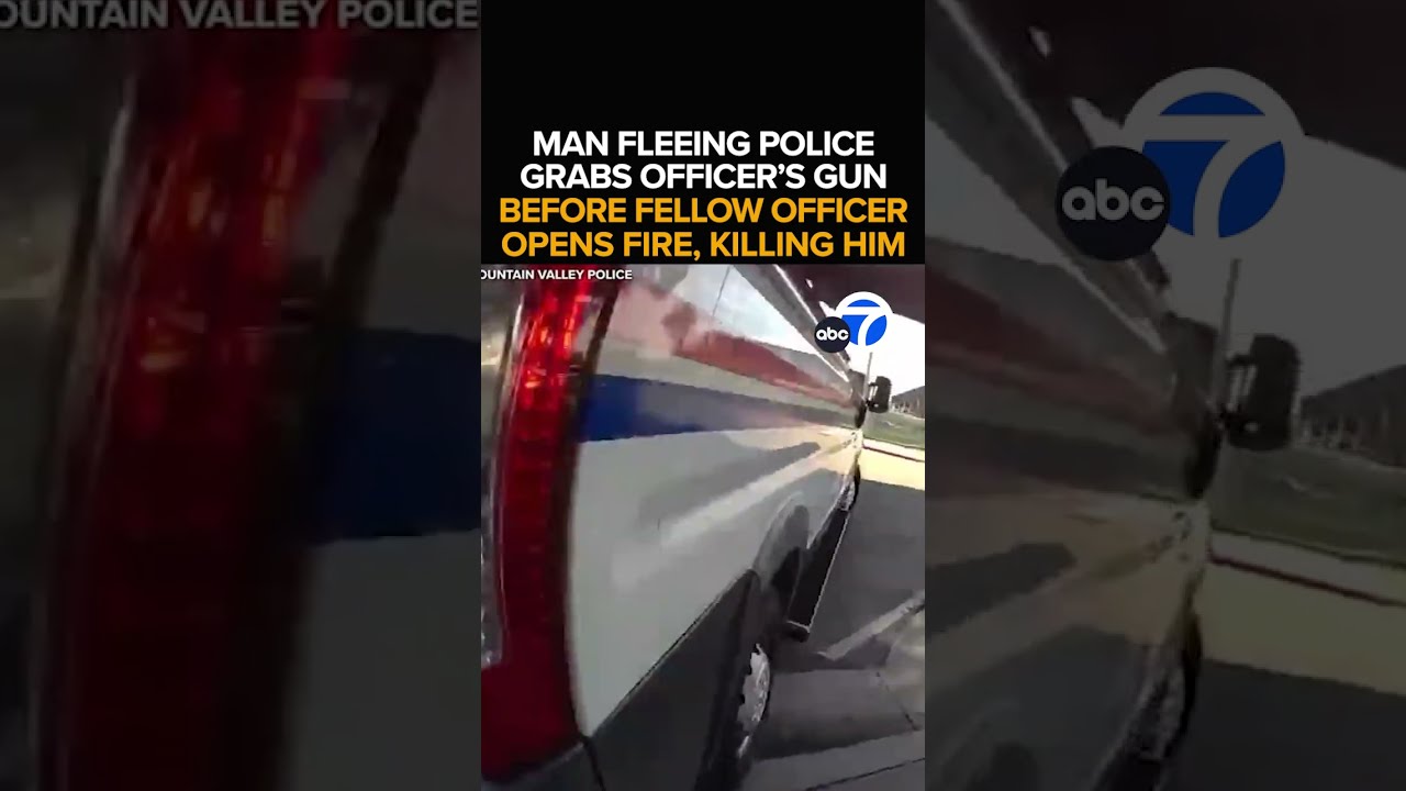 Man Grabs OC Cop S Gun Before He Fatally Shot Video Shows