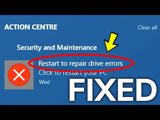 Learn to Repair Windows 10 Disk Errors: A Comprehensive Guide 3 sddefault