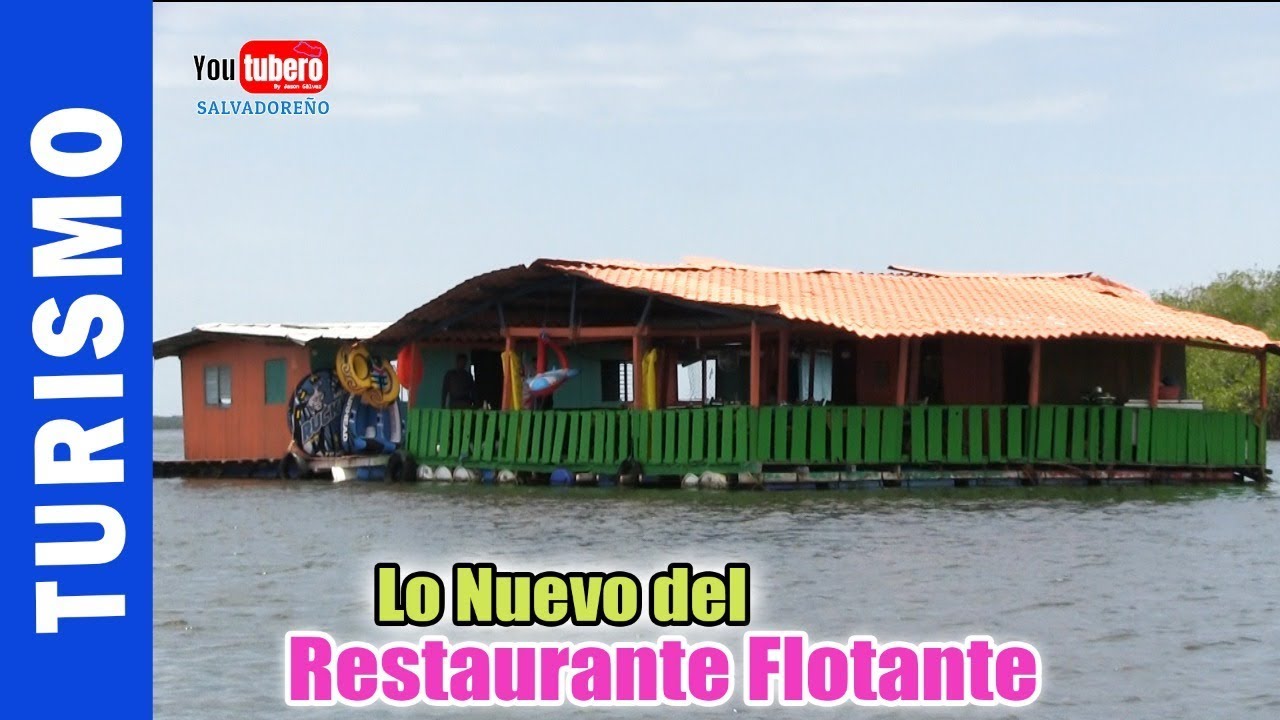 Llegando al restaurante flotante las Orquideas en puerto el triunfo Bahia de Jiquilisco