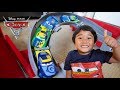 Disney Cars 3 2018 Next Gen Racers Diecast DAN CARCIA CHRIS ROAMIN FILLUPS BRAKER Toy Review
