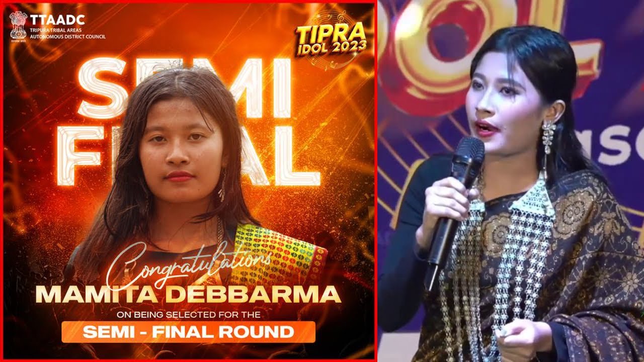 Swrwk Swrwk Boyar Sipsawui Phaiyo Khapang  Mamita Debbarma  Tipra Idol 2023  Semi Final Round