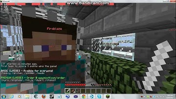 Minecraft CtF Gameplay part 2 - RAGE!