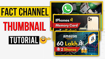 How To Make Fact Thumbnail Like Factstar - Fact Thumbnail Kaise Banaye