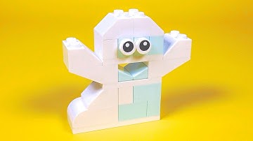 Lego Ghost Building Instructions - Lego Classic 10696 "How To”