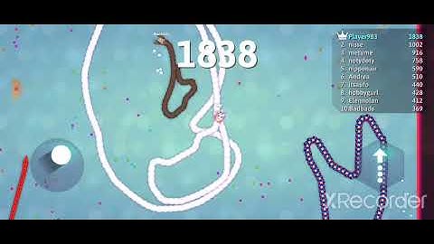 I Trapping Top 1 Biggest Snake In Lobby! Epic Snakeio Gameplay