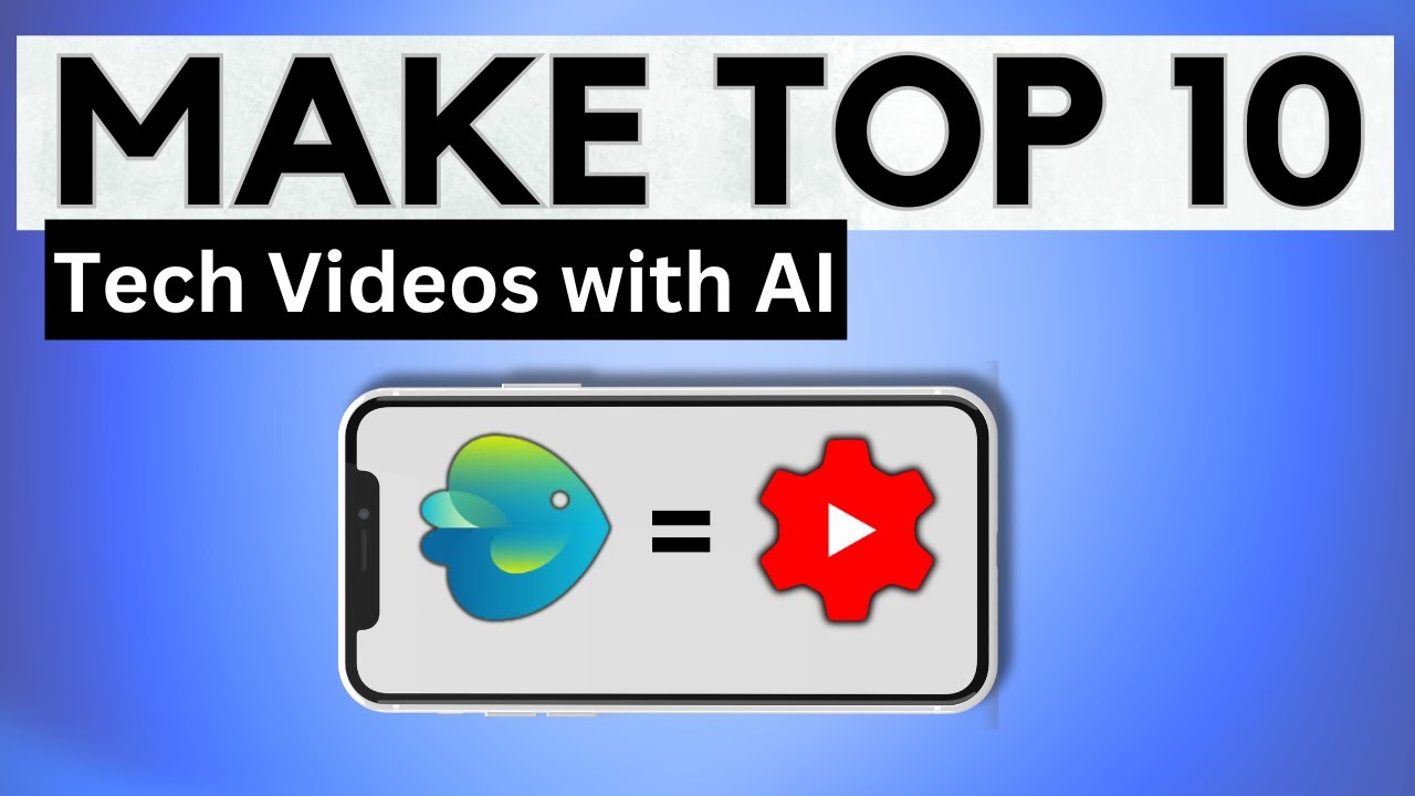 How To Create a Top 10 Tech Video YouTube Faceless Channel with Free AI ...